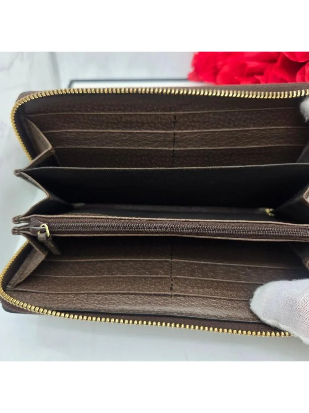 Gucci Wallet Ophidia Sherry Line